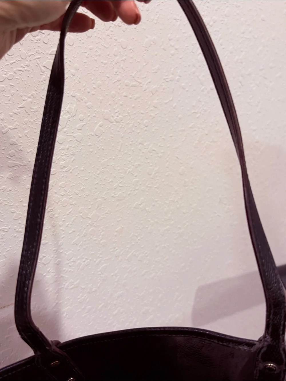 Coach Brown Signature Tote with Dark Brown Wallets Set